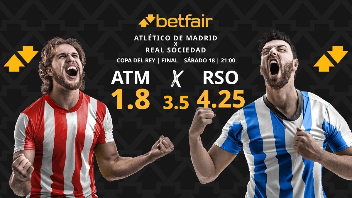 Atlético de Madrid - Real Sociedad: horario, dónde ver, estadísticas y pronósticos