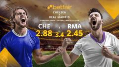 Chelsea vs. Real Madrid: horario, TV, alineaciones, estadísticas y mejores pronósticos