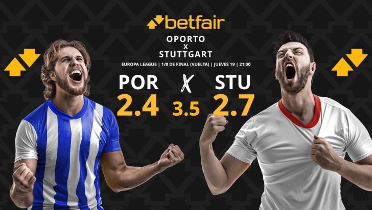Oporto - Stuttgart: horario, dónde ver, pronósticos, estadísticas y cuadro