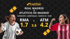 Real Madrid vs. Atlético de Madrid: horario, dónde ver, pronósticos y cuadro