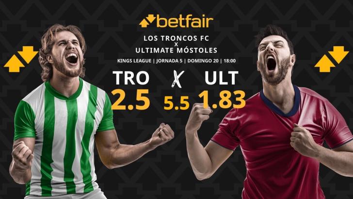 Los Troncos FC vs. Ultimate Móstoles: horario, dónde ver, pronósticos y clasificación