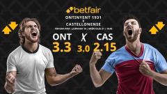 Ontinyent 1931 CF vs. UD Castellonense: horario, dónde ver, pronósticos y clasificación