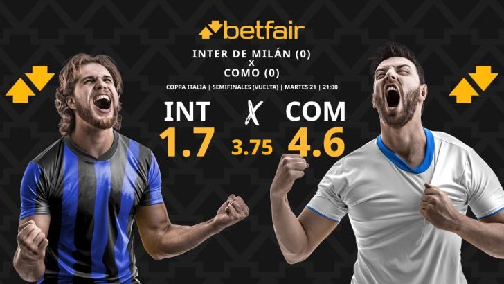 Inter de Milán - Como: horario, dónde ver, estadísticas y pronósticos