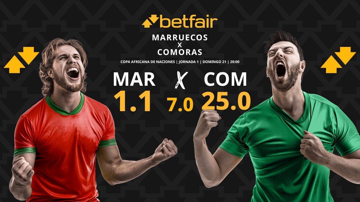 Marruecos vs. Comoras: horario, dónde ver, pronósticos y estadísticas