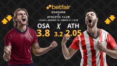 CA Osasuna vs. Athletic Club: horario, TV, pronósticos, estadísticas y clasificación
