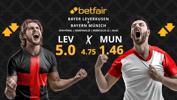 Bayer Leverkusen - Bayern Múnich: horario, dónde ver, estadísticas y pronósticos