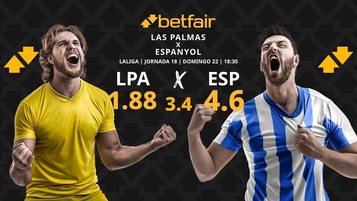 UD Las Palmas vs. RCD Espanyol: horario, dónde ver, pronósticos y clasificación