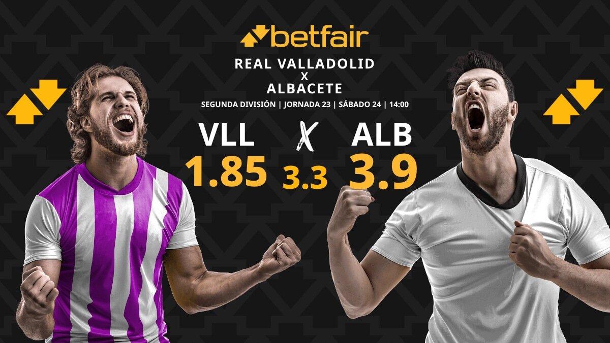 Real Valladolid vs. Albacete: horario, dónde ver, pronósticos y clasificación