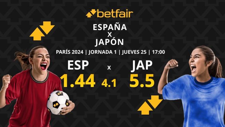 España vs. Japón: horario, TV, pronósticos y estadísticas