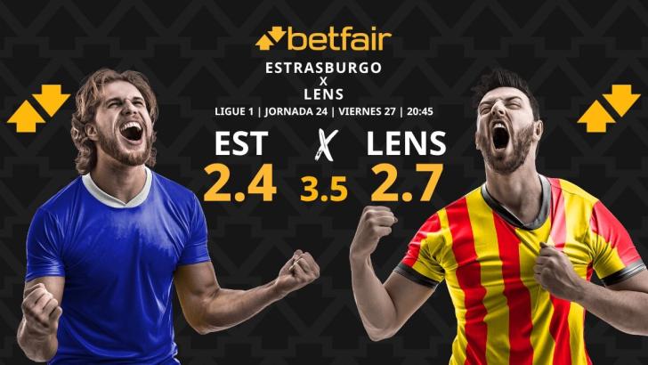 Estrasburgo - Lens: horario, dónde ver, estadísticas, pronósticos y clasificación