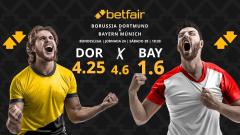Borussia Dortmund - Bayern Múnich: horario, dónde ver, pronósticos y clasificación