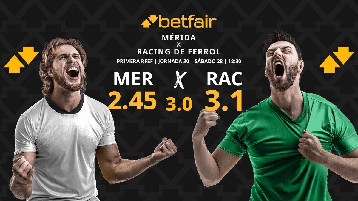 Mérida - Racing de Ferrol: horario, dónde ver, pronósticos, clasificación y estadísticas