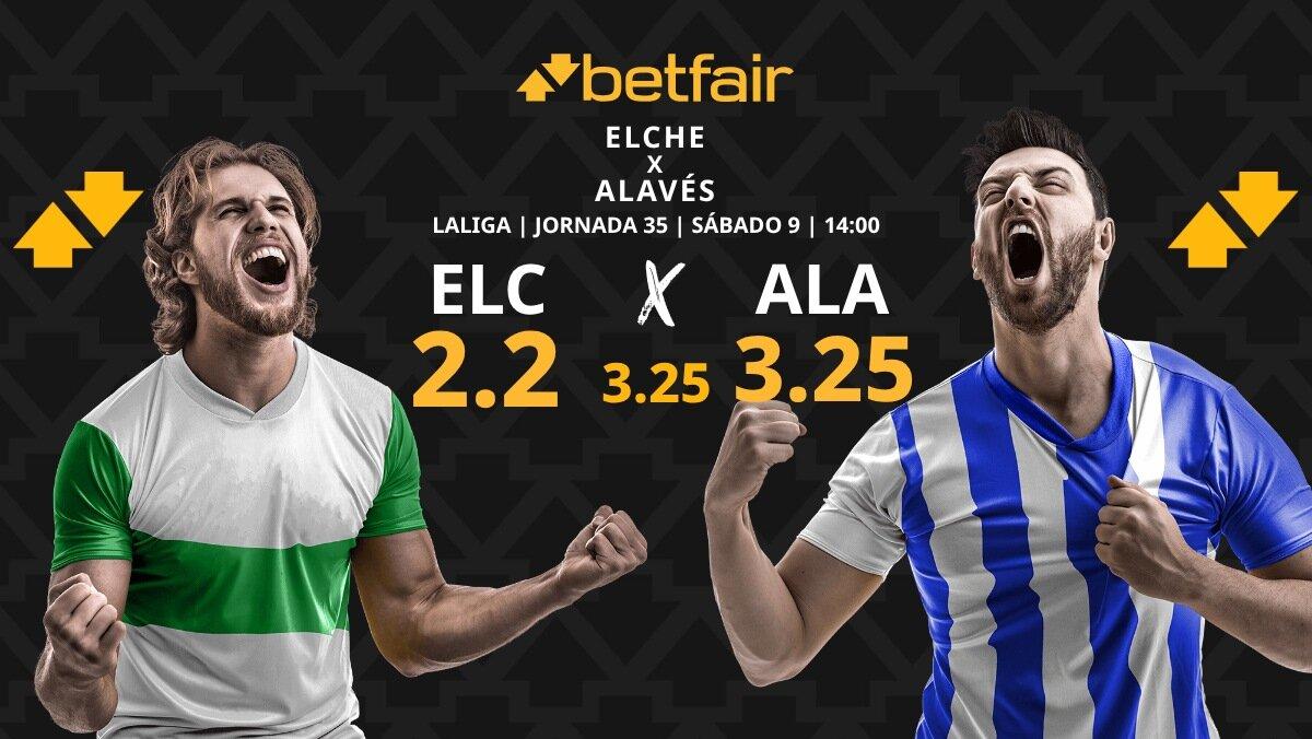 Elche - Deportivo Alavés: horario, dónde ver, estadísticas, pronósticos y clasificación