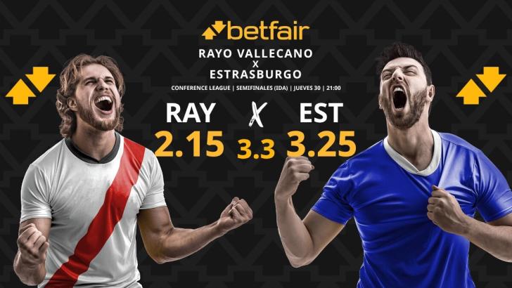 Rayo Vallecano - Racing de Estrasburgo: horario, dónde ver, pronósticos, estadísticas y cuadro