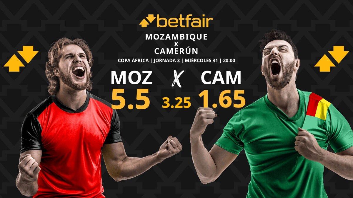 Mozambique vs. Camerún: horario, dónde ver, pronósticos y clasificación