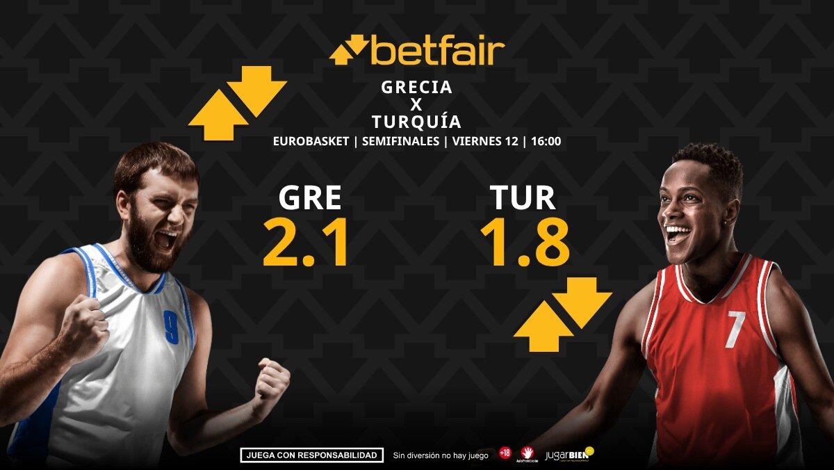Grecia vs. Turquía: horario, dónde ver, pronósticos y estadísticas