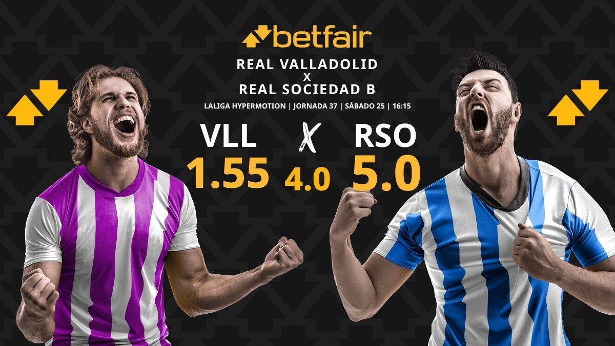Real Valladolid - Real Sociedad B: horario, dónde ver, estadísticas, pronósticos y clasificación