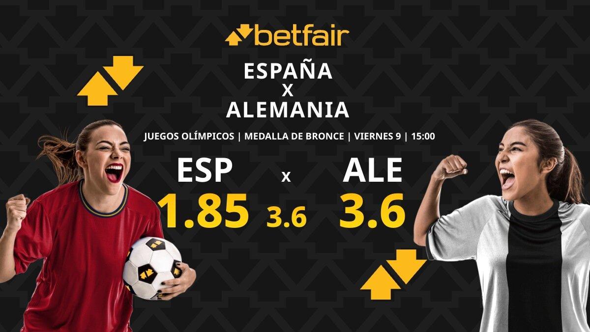 España vs. Alemania (fútbol femenino): horario, TV, cuadro y pronósticos