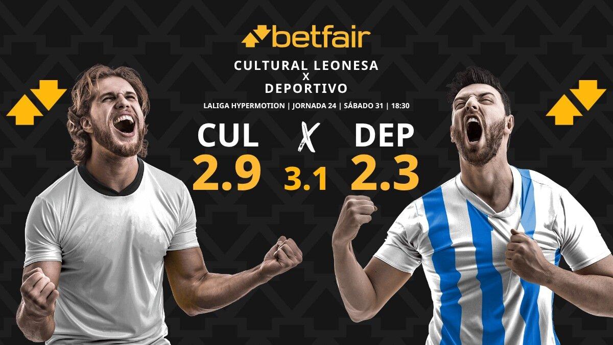 Cultural Leonesa vs. RC Deportivo: horario, dónde ver, pronósticos y clasificación
