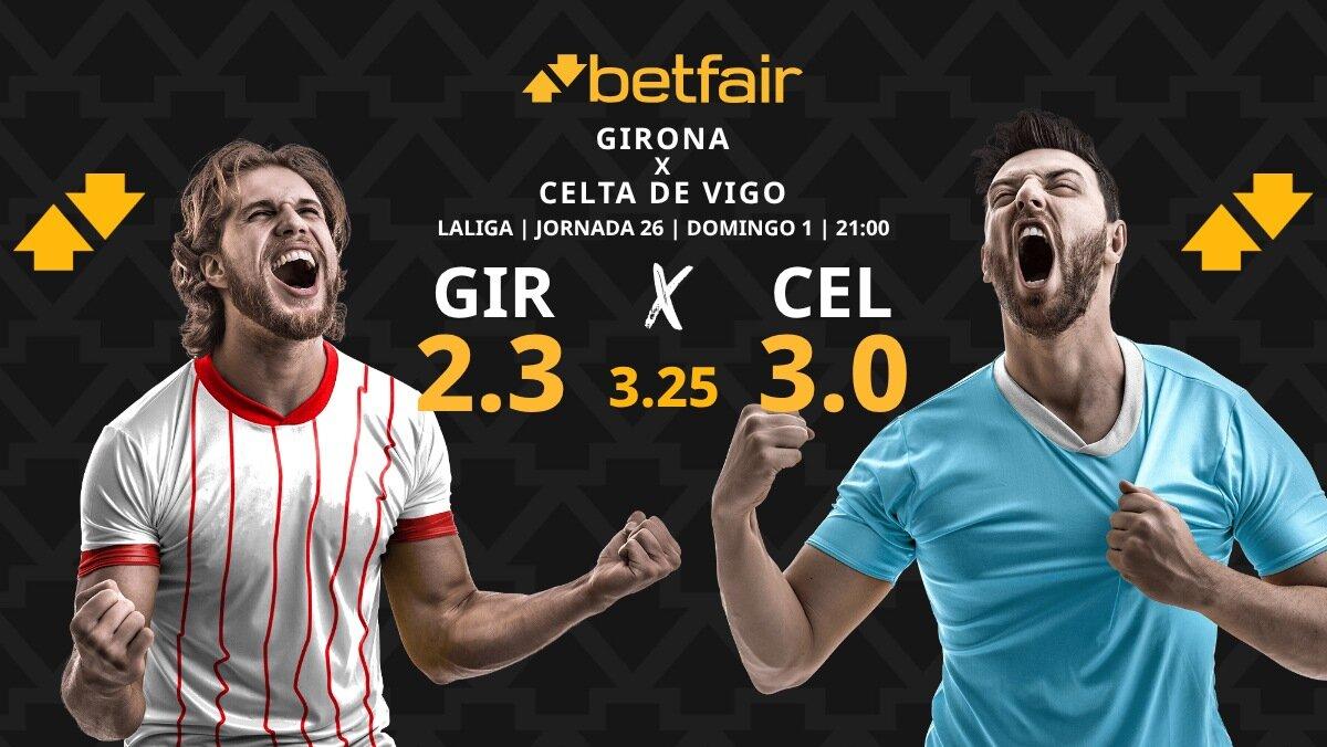 Girona - Celta: horario, dónde ver, estadísticas, pronósticos y clasificación