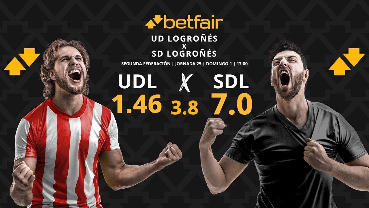 UD Logroñés - SD Logroñés: horario, dónde ver, estadísticas, pronósticos y clasificación