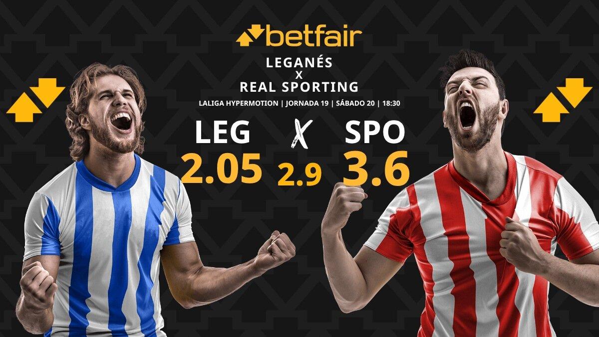 CD Leganés vs. Real Sporting: horario, dónde ver, pronósticos y clasificación