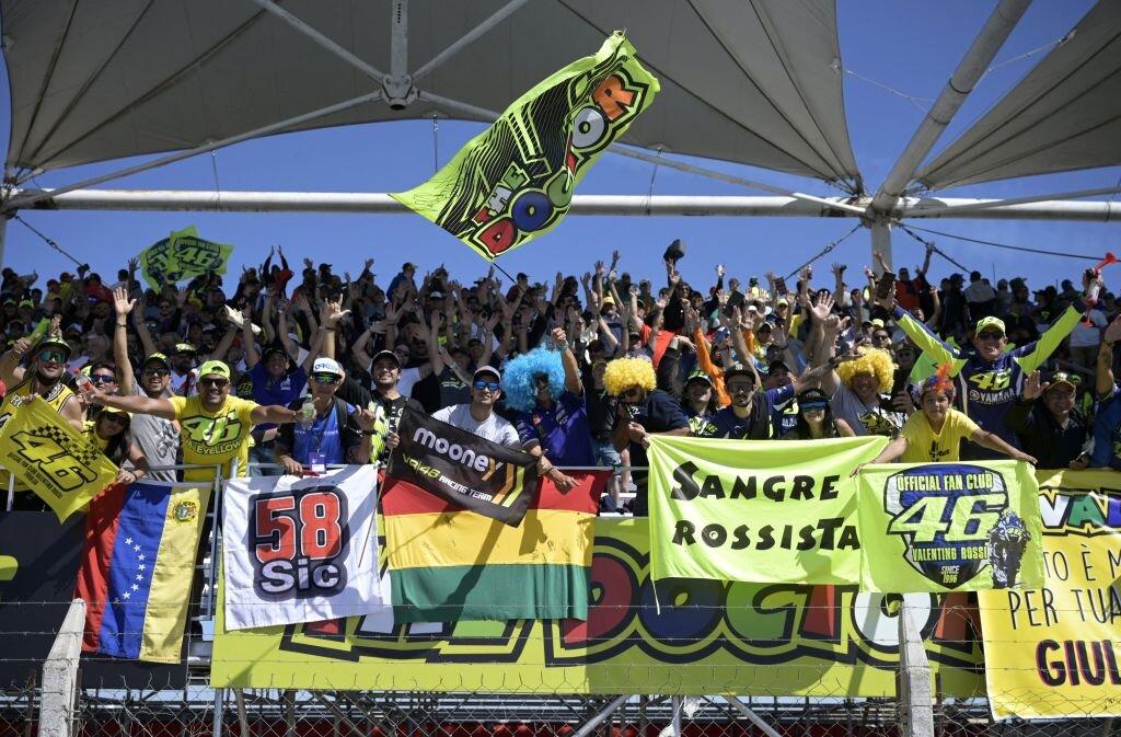 Fanáticos de Valentino Rossi