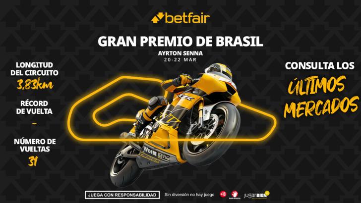 Gran Premio de Brasil MotoGP 2026: horarios, pronósticos y dónde ver la carrera de Goiânia 