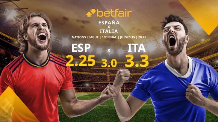 España vs. Italia: horario, TV, alineaciones, estadísticas y mejores pronósticos