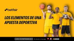 Los elementos de una apuesta deportiva