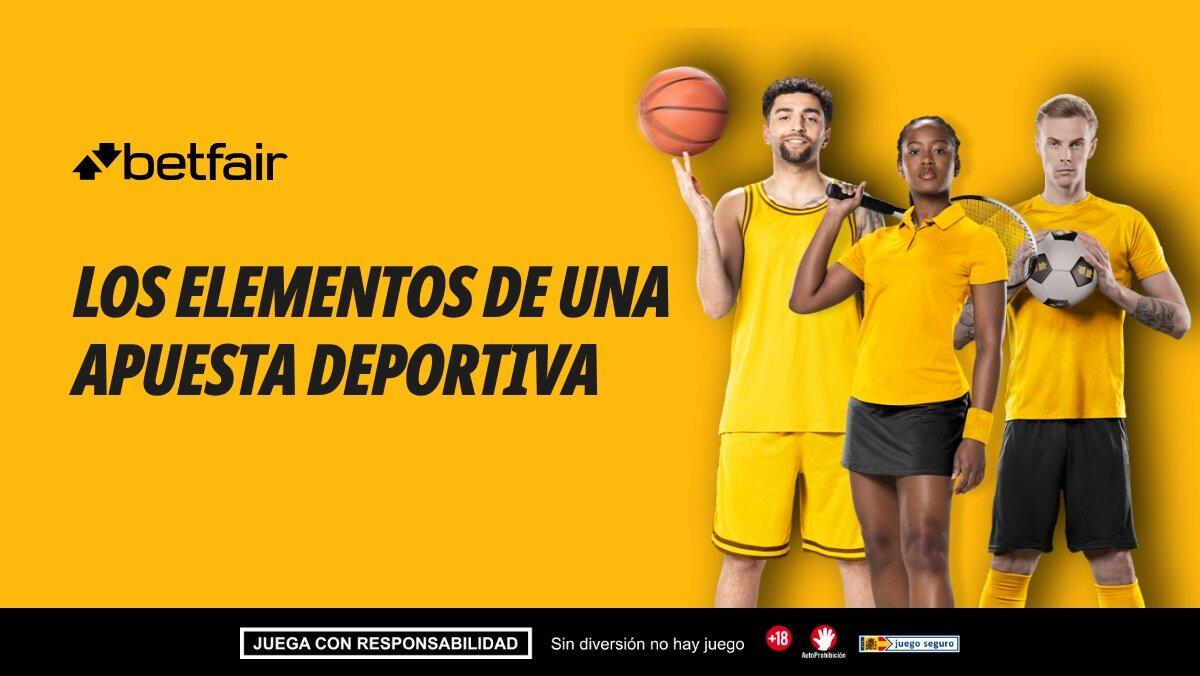Los elementos de una apuesta deportiva