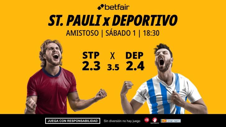 St. Pauli - Deportivo de A Coruña: alineaciones, horario, dónde ver, pronósticos y estadísticas