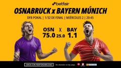 VfL Osnabruck - Bayern de Múnich: alineaciones, horario, dónde ver, pronósticos y estadísticas