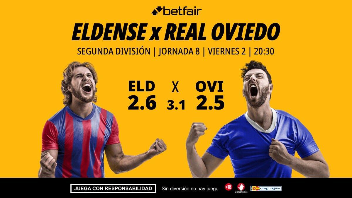 Eldense - Real Oviedo: alineaciones, horario, dónde ver, pronósticos y estadísticas