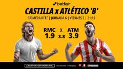 Real Madrid Castilla - Atlético Madrileño: alineaciones, horario, dónde ver, pronósticos y estadísticas
