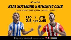 Real Sociedad - Athletic Club: alineaciones, horario, dónde ver, pronósticos y estadísticas