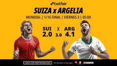 Suiza - Argelia: alineaciones, horario, dónde ver, pronósticos y estadísticas