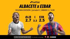 Albacete - Eibar: alineaciones, horario, dónde ver, pronósticos y estadísticas