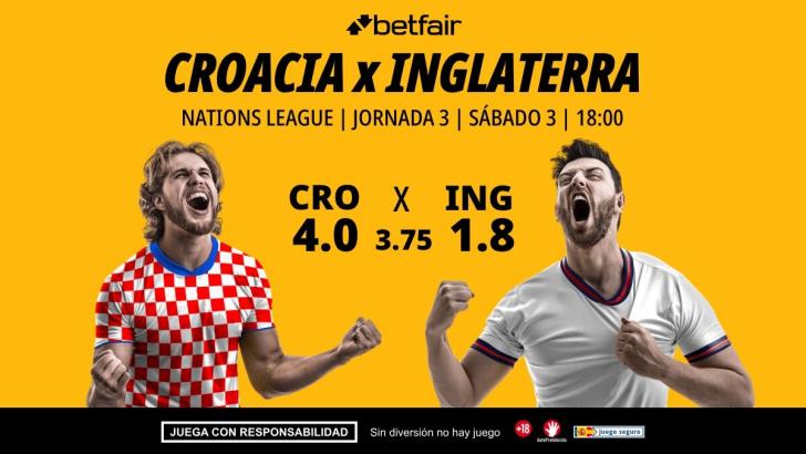 Croacia - Inglaterra: alineaciones, horario, dónde ver, pronósticos y estadísticas