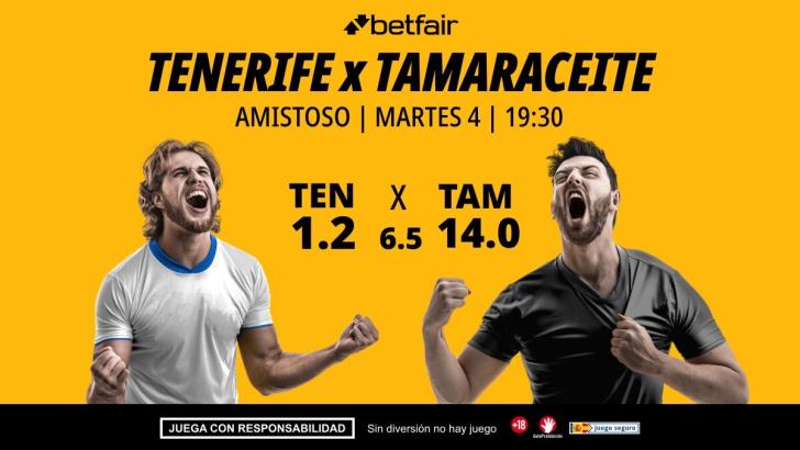 Tenerife - Tamaraceite: alineaciones, horario, dónde ver, pronósticos y estadísticas