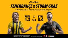 Fenerbahçe - Sturm Graz: alineaciones, horario, dónde ver, pronósticos y estadísticas