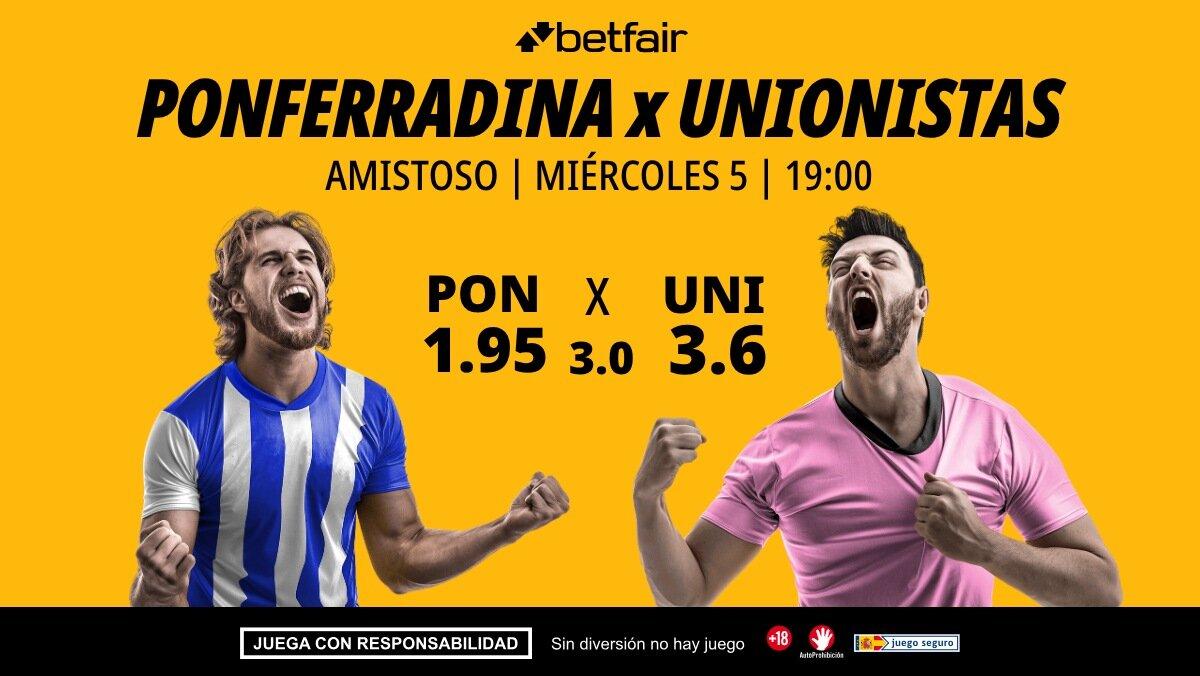 Ponferradina - Unionistas de Salamanca: alineaciones, horario, dónde ver, pronósticos y estadísticas