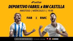 Deportivo Fabril - Real Madrid Castilla: alineaciones, horario, dónde ver, pronósticos y estadísticas