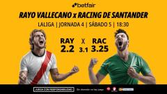 Rayo Vallecano - Racing de Santander: alineaciones, horario, dónde ver, pronósticos y estadísticas