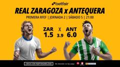 Real Zaragoza - Antequera: alineaciones, horario, dónde ver, pronósticos y estadísticas