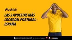 Las 5 apuestas más locas para el Portugal - España: cuotas de hasta 100.0