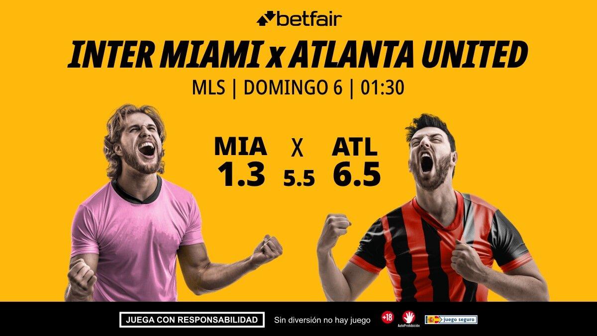 Inter Miami - Atlanta United: horario, dónde ver, pronósticos, estadísticas y clasificación