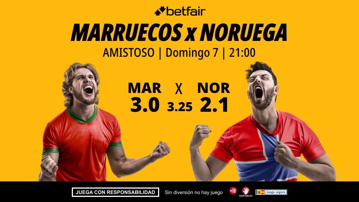 Marruecos - Noruega: horario, dónde ver, alineaciones, estadísticas y pronósticos