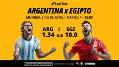 Argentina - Egipto: alineaciones, horario, dónde ver, pronósticos y estadísticas