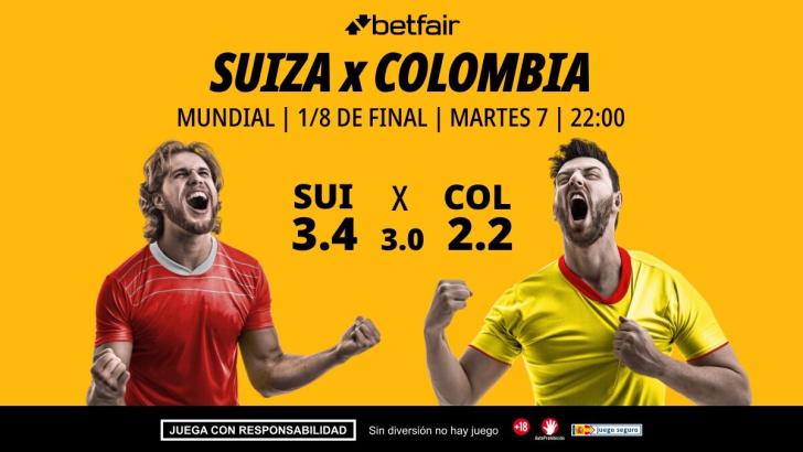 Suiza - Colombia: alineaciones, horario, dónde ver, pronósticos y estadísticas